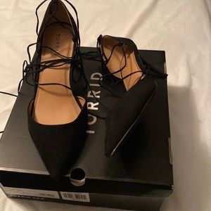 Torrid Lace Up Pumps